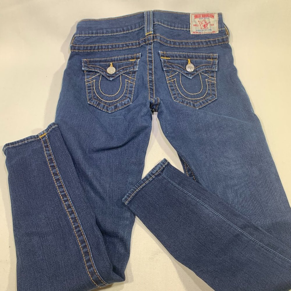 TRUE RELIGION Misty Skinny Jeans sz 28